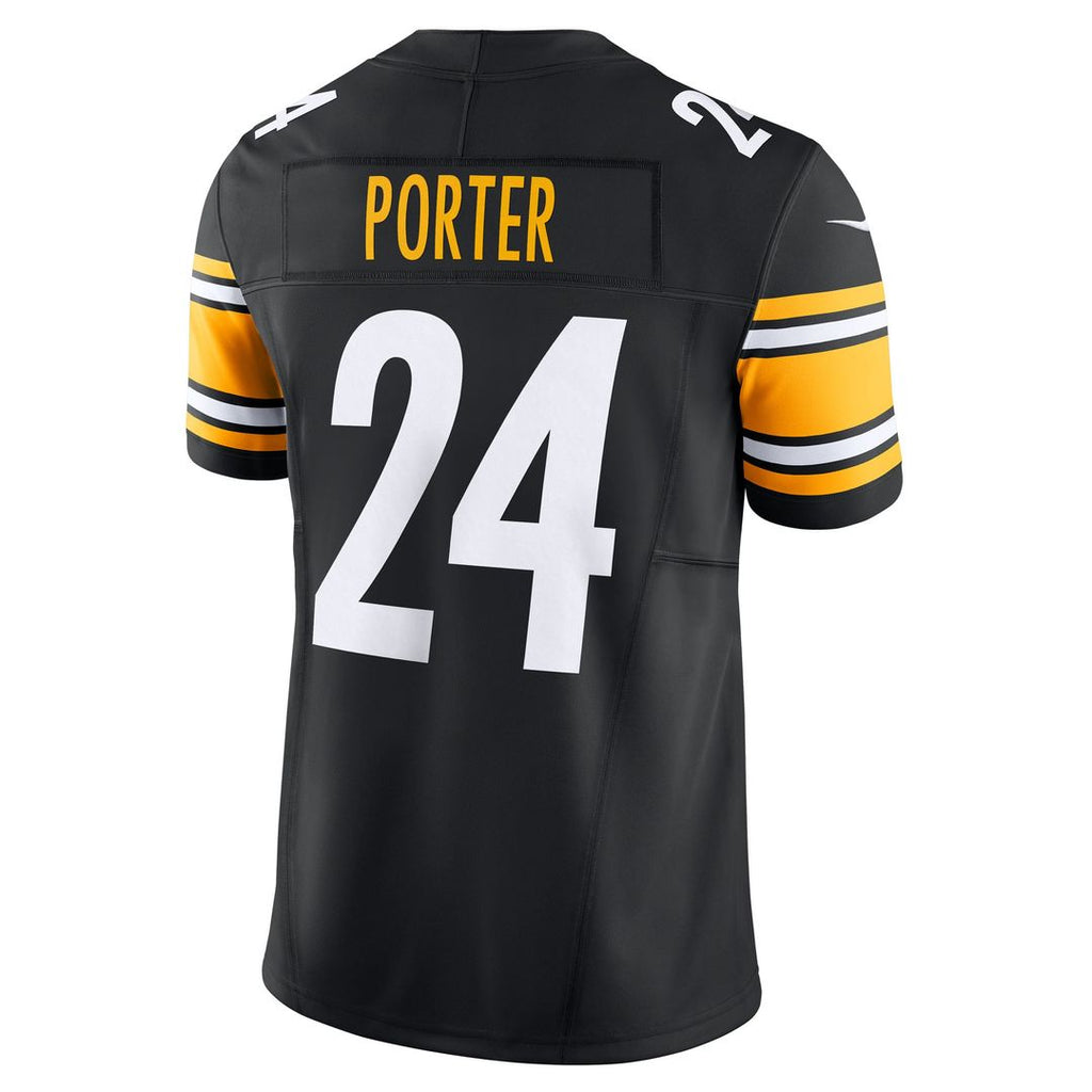 Pittsburgh Steelers Joey Porter Jr. Nike Alternate 1933 Throwback Vapor F.U.S.E. Limited Jersey - Gold