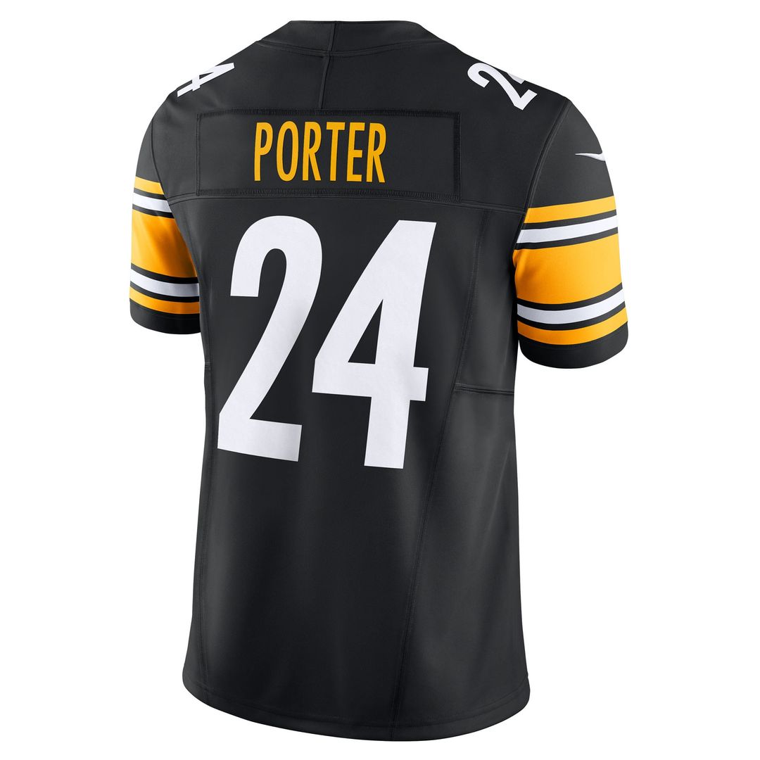 Pittsburgh Steelers Joey Porter Jr. Nike Alternate 1933 Throwback Vapor F.U.S.E. Limited Jersey - Gold