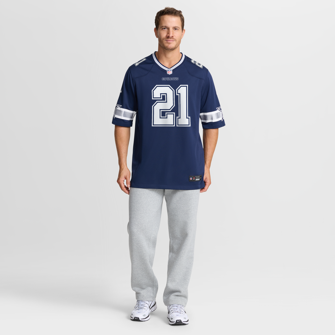 Dallas Cowboys Deion Sanders Nike Team Retired Player Game Jersey - Navy