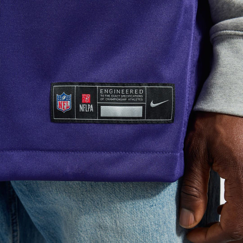 Baltimore Ravens Kyle Hamilton Nike Alternate Game Jersey - Purple