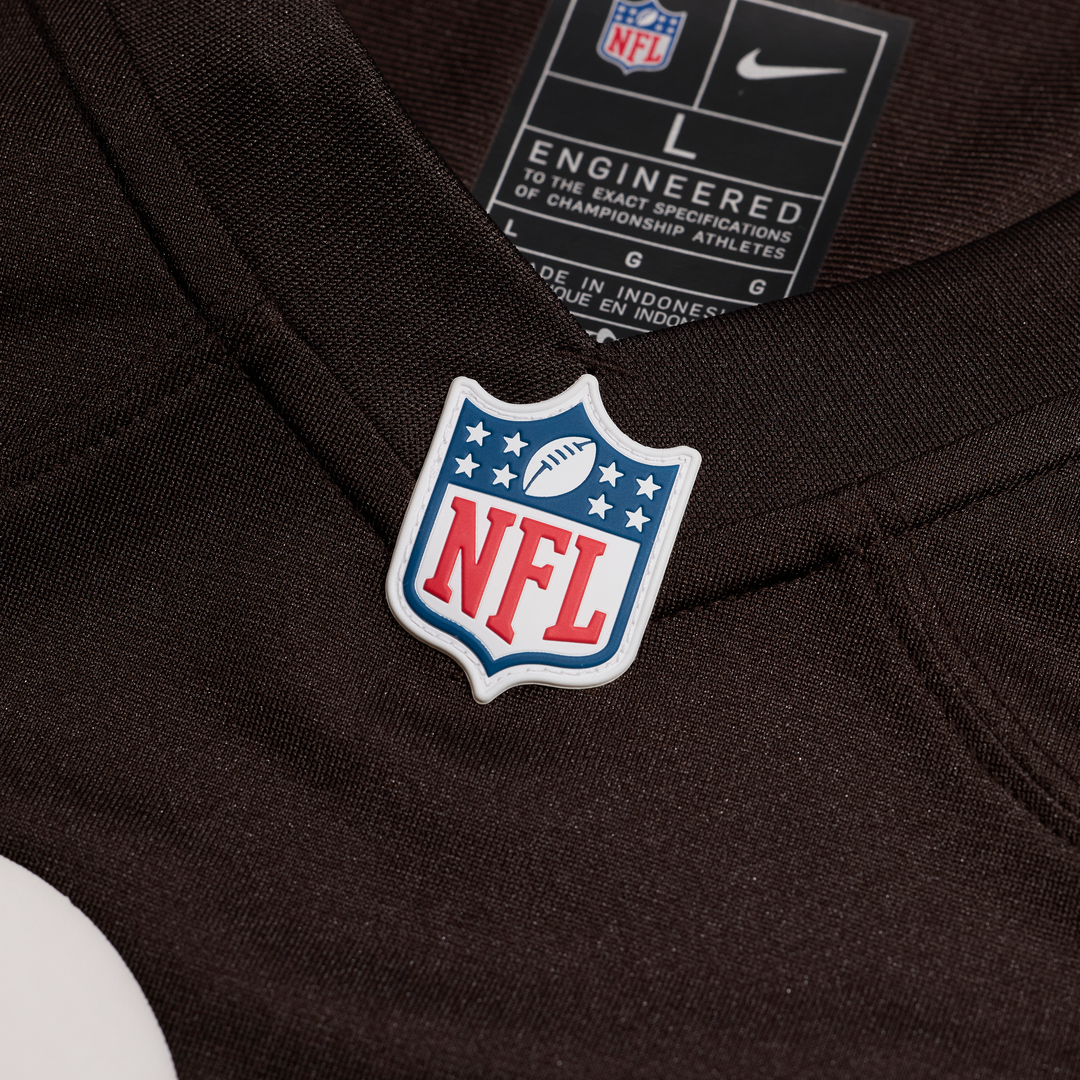 Cleveland Browns Carson Schwesinger Nike 2025 NFL Draft Game Jersey - Brown