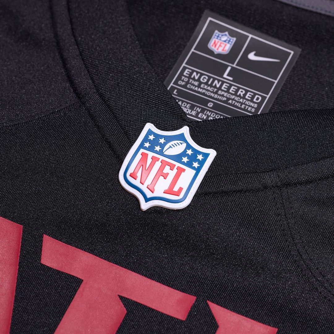 Atlanta Falcons DeMarcco Hellams Nike Team Game Jersey - Black