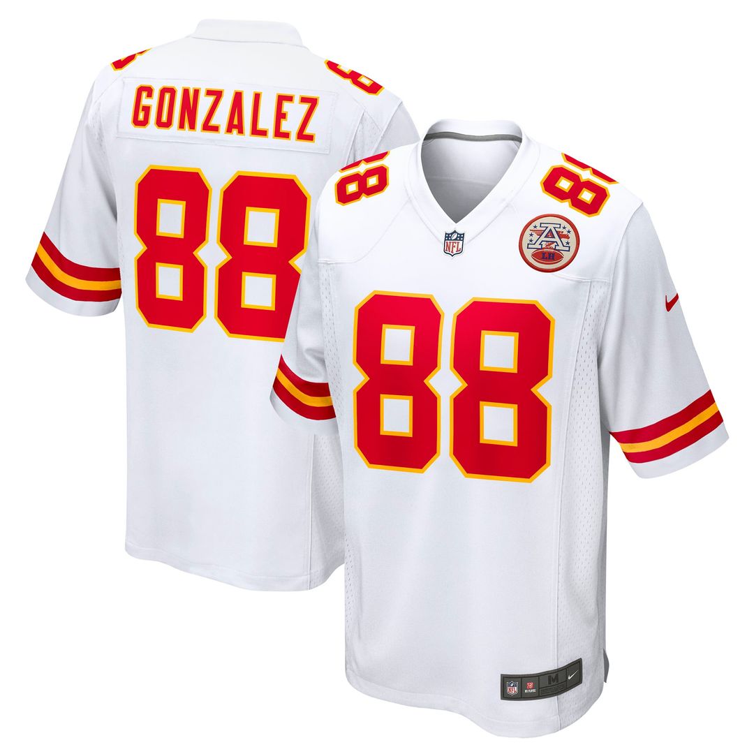 Kansas City Chiefs Tony Gonzalez Nike Retired Player Game Jersey - White