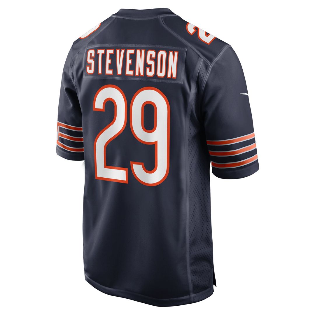Chicago Bears Tyrique Stevenson Nike Game Jersey - Navy