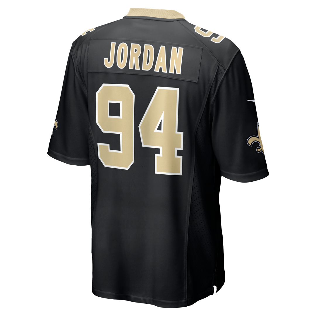 New Orleans Saints Cameron Jordan Nike Game Jersey - Black