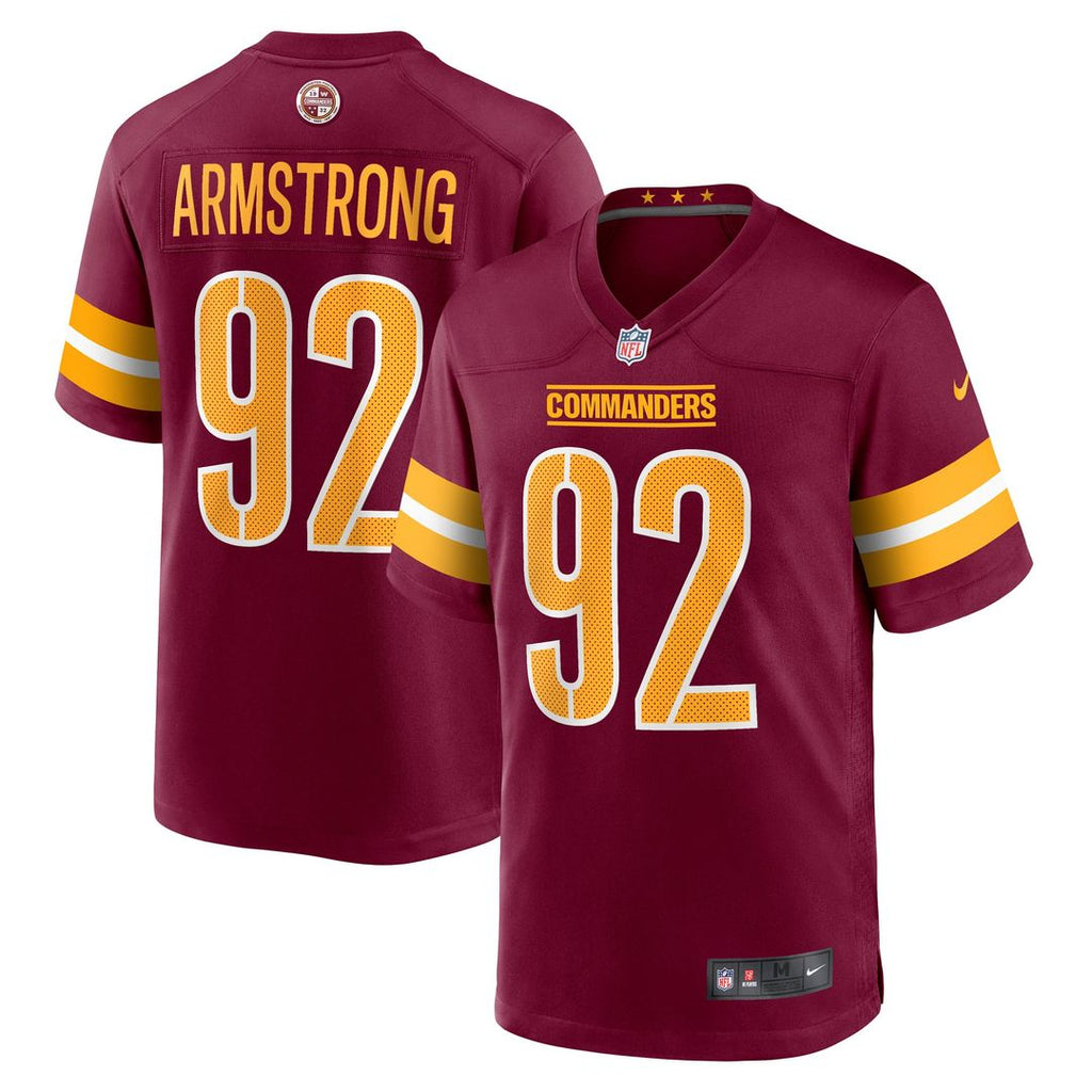 Washington Commanders Dorance Armstrong Nike Game Jersey - Burgundy