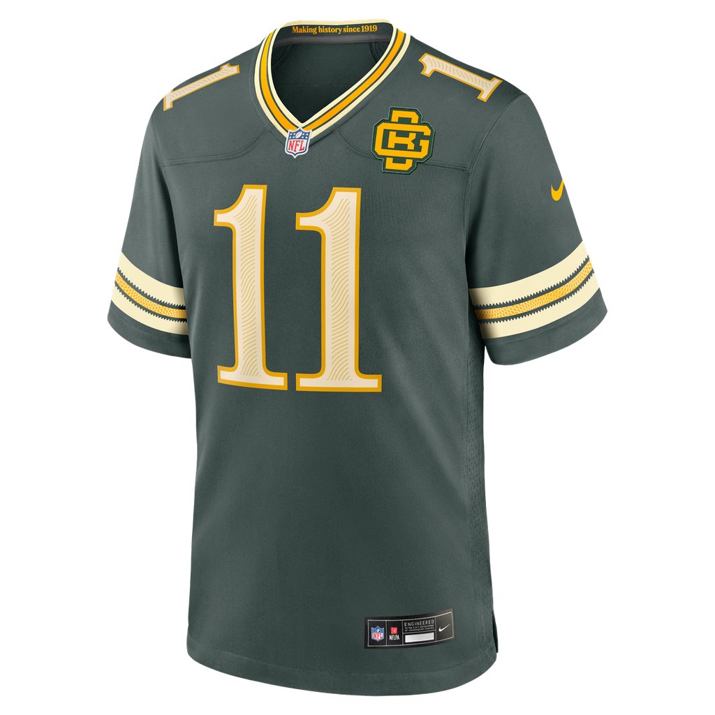 Green Bay Packers Jayden Reed Nike 2026 Rivalries Collection Game Jersey - Green