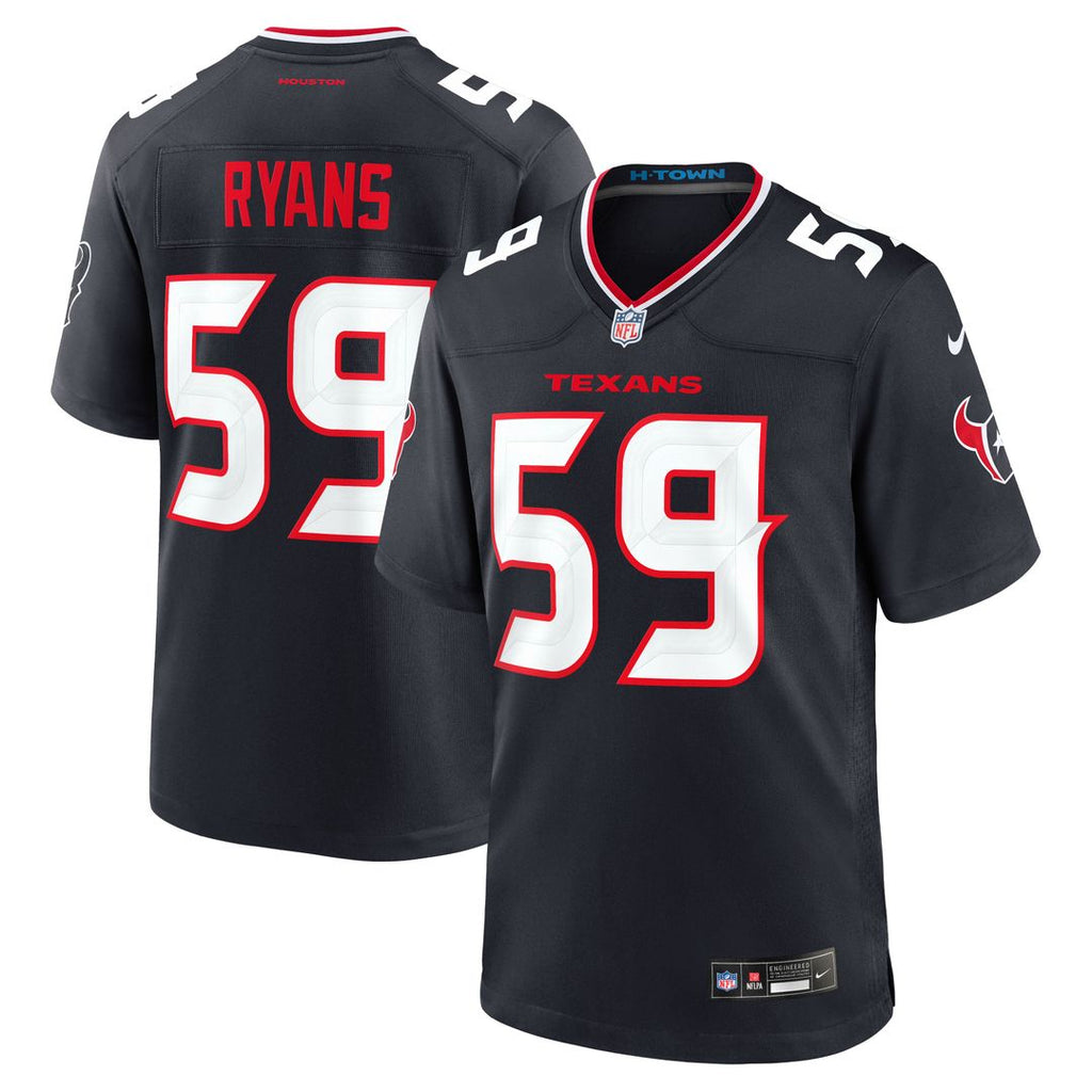 Houston Texans DeMeco Ryans Nike Team Retired Game Jersey - Navy