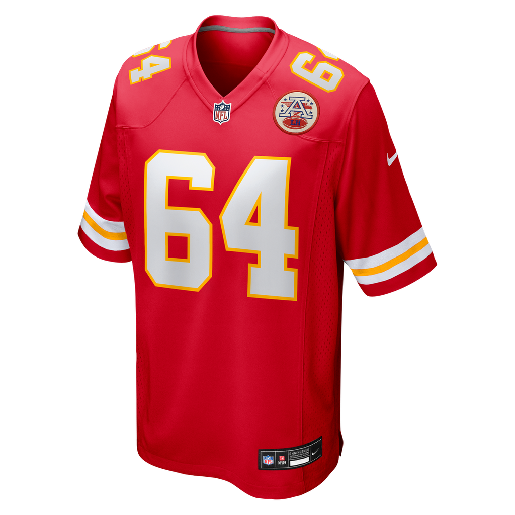 Kansas City Chiefs Wanya Morris Nike Game Jersey - Red