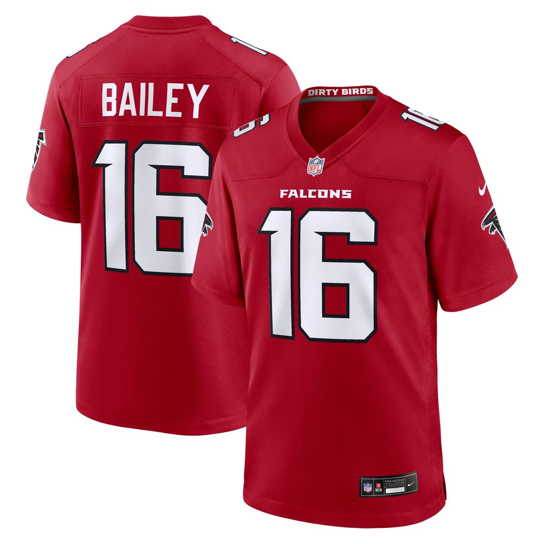 Atlanta Falcons Jake Bailey Nike Team Game Jersey - Red