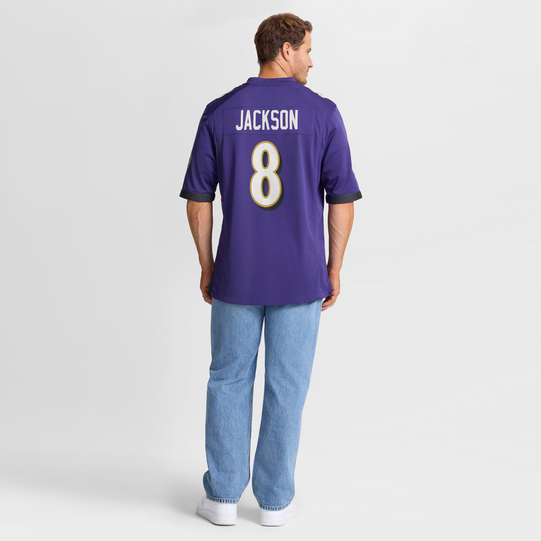 Baltimore Ravens Lamar Jackson Nike Game Jersey - Purple