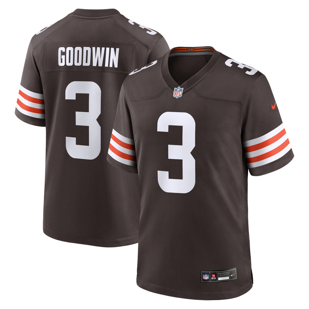 Cleveland Browns Marquise Goodwin Nike Team Game Jersey - Brown
