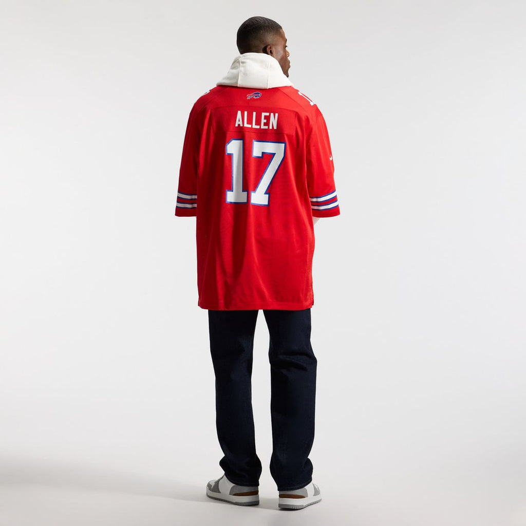 Buffalo Bills Josh Allen Nike Alternate Game Jersey - Red
