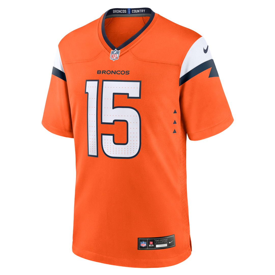 Denver Broncos Nik Bonitto Nike Team Game Jersey - Orange