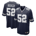 Dallas Cowboys Tyler Booker Nike Team Game Jersey - Navy
