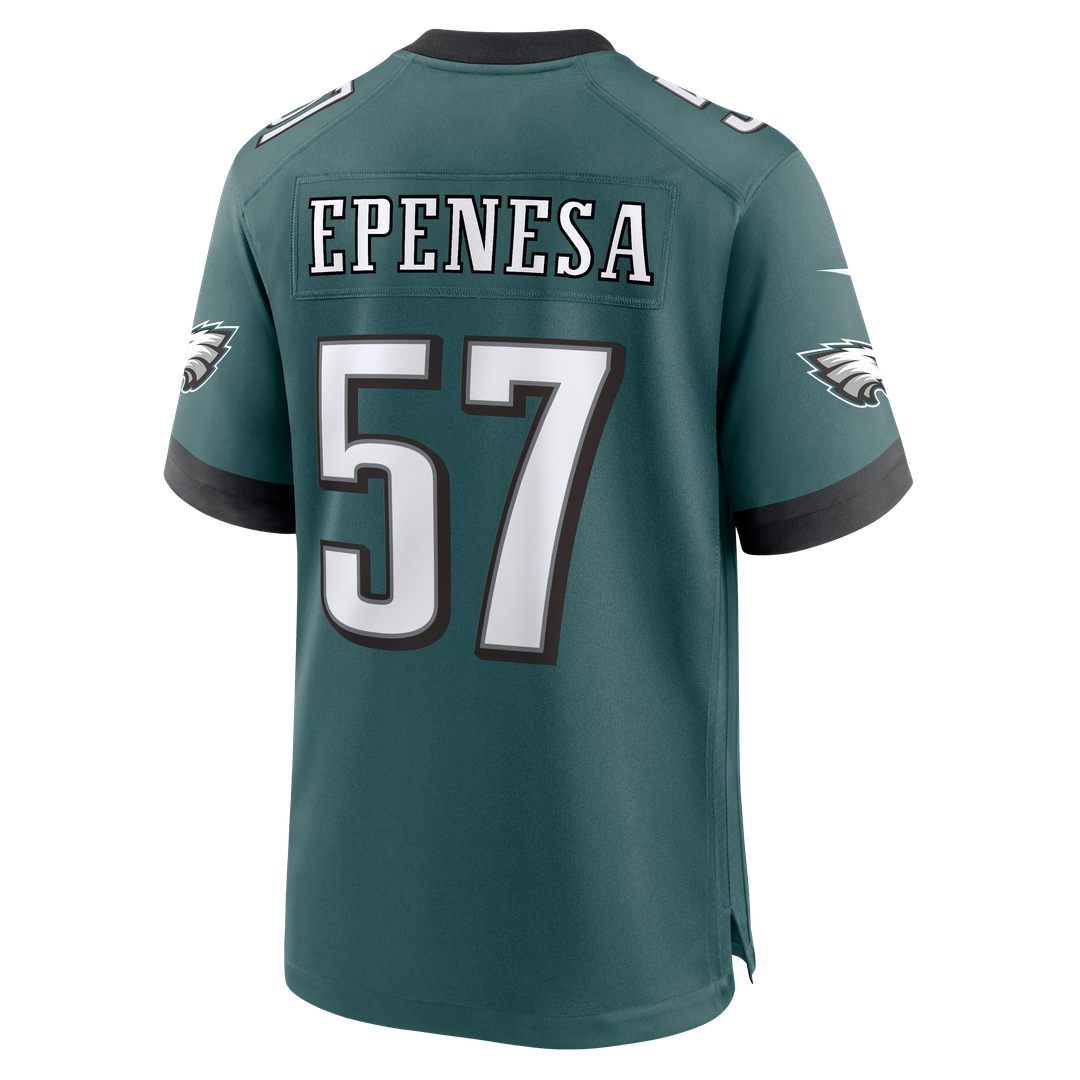 Philadelphia Eagles A.J. Epenesa Nike Team Game Jersey - Midnight Green