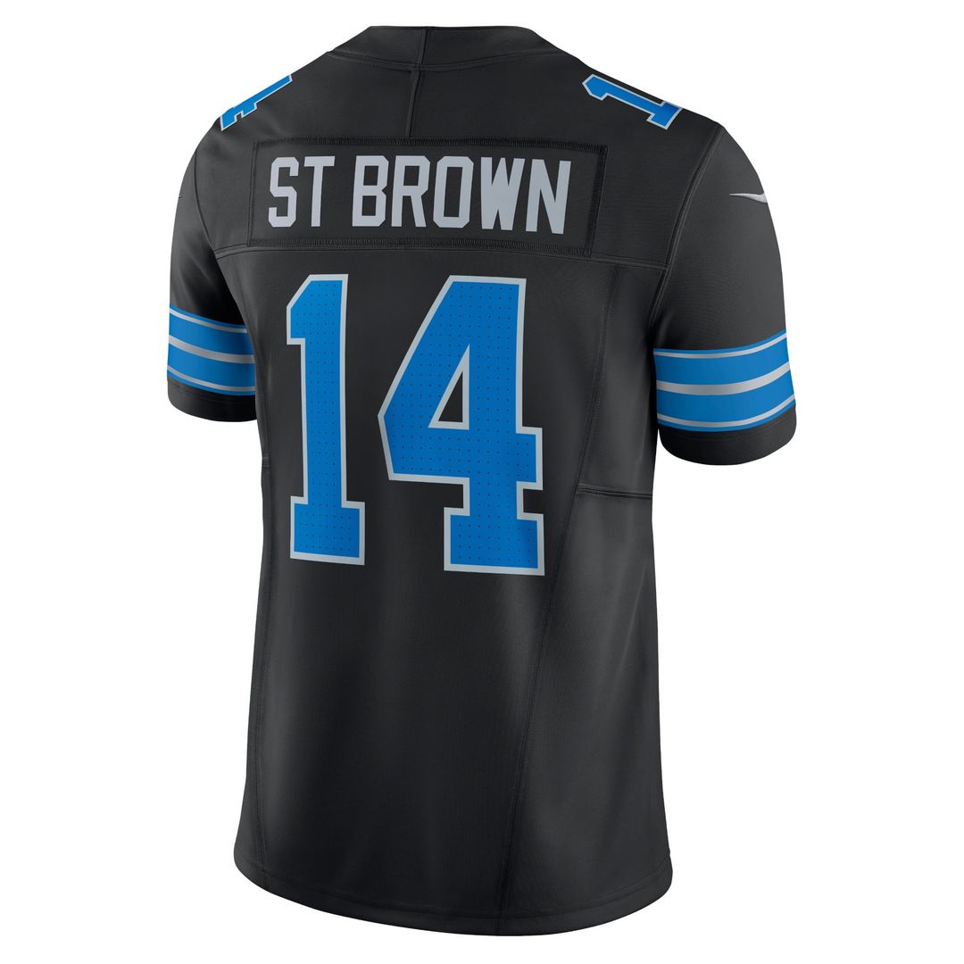 Detroit Lions Amon-Ra St. Brown Nike 2nd Alternate Vapor F.U.S.E. Limited Jersey - Black