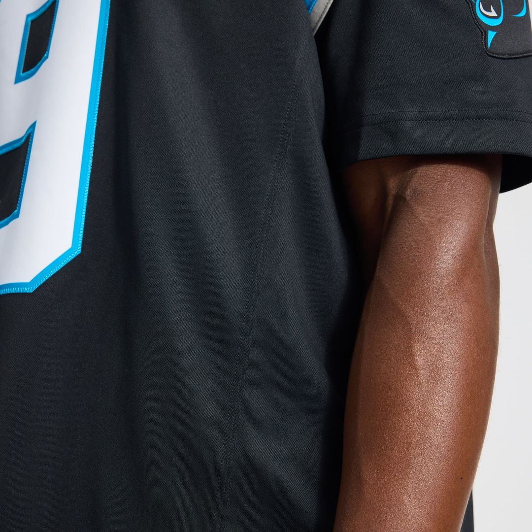 Carolina Panthers Bryce Young Nike Alternate Vapor F.U.S.E. Stitched Limited Jersey - Blue