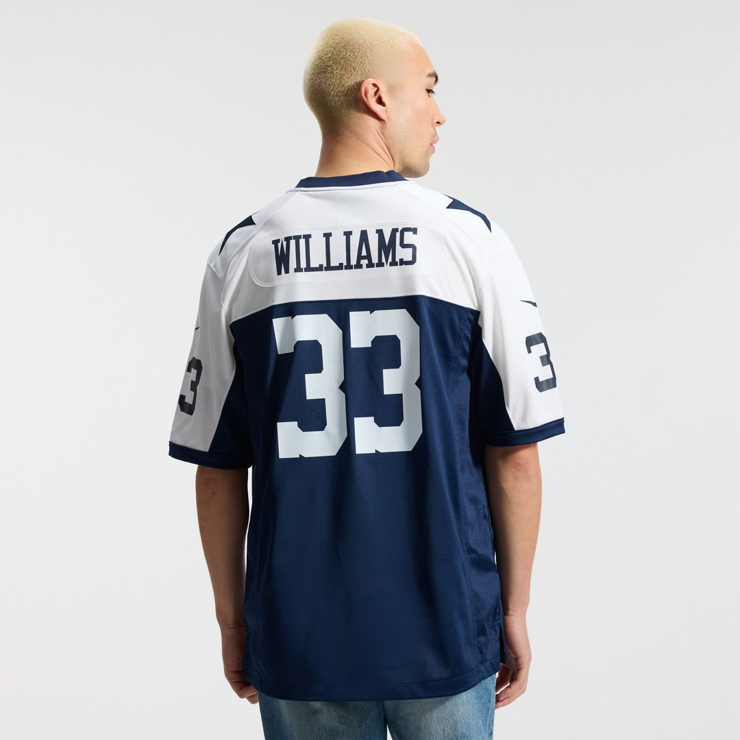 Dallas Cowboys Javonte Williams Nike Game Jersey - White