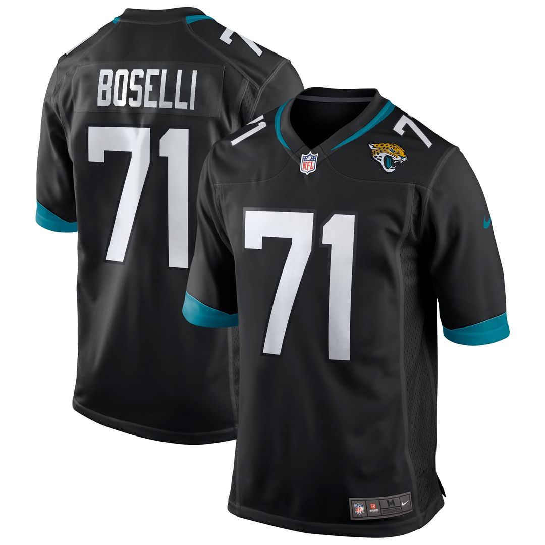 Jacksonville Jaguars Tony Boselli Nike Retired Player Alternate Game Jersey - Black