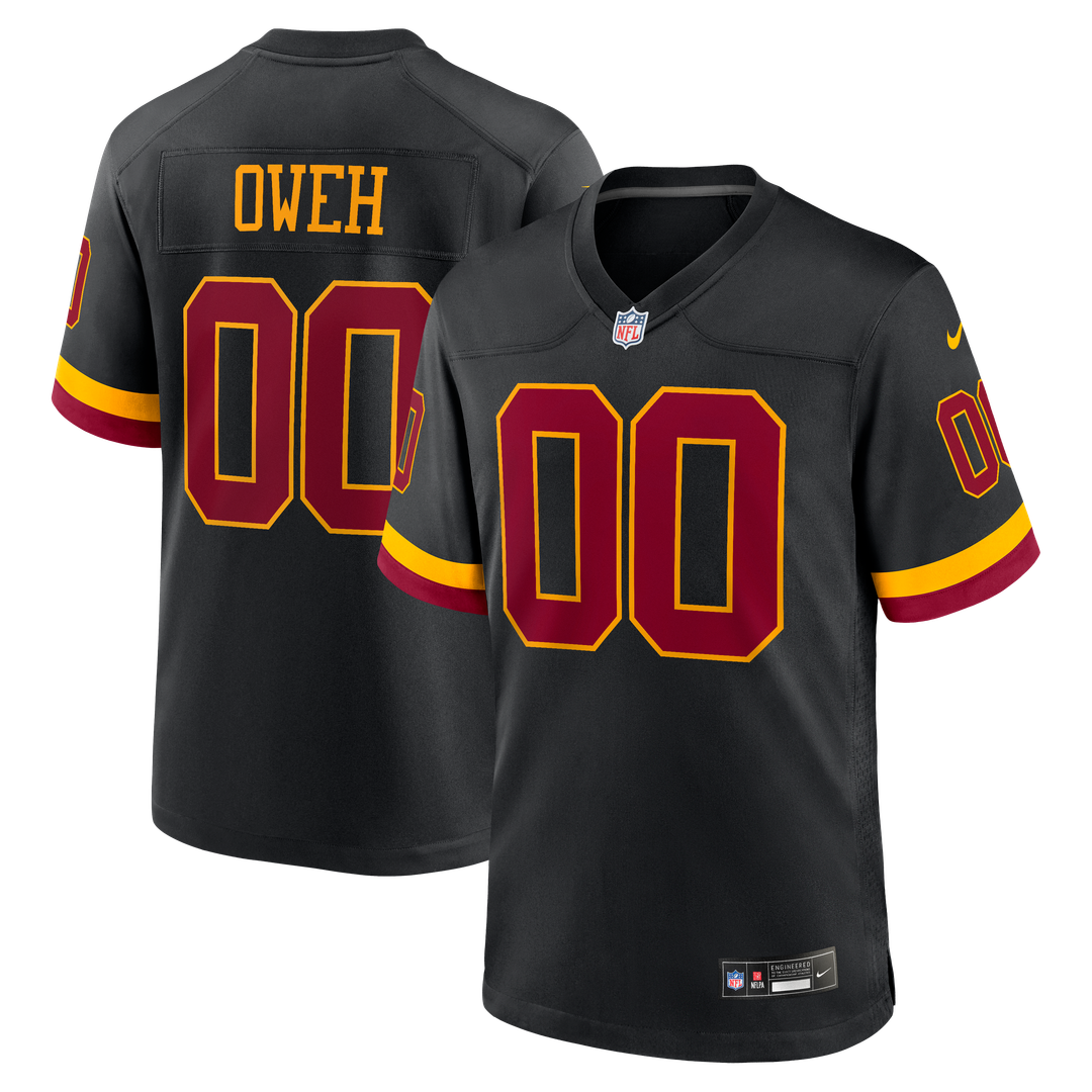 Washington Commanders Odafe Oweh Nike Hail Raiser Alternate Game Jersey - Black