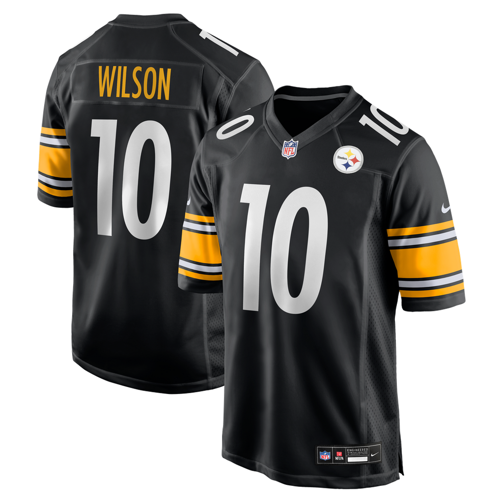 Pittsburgh Steelers Roman Wilson Nike Game Player Jersey - Black