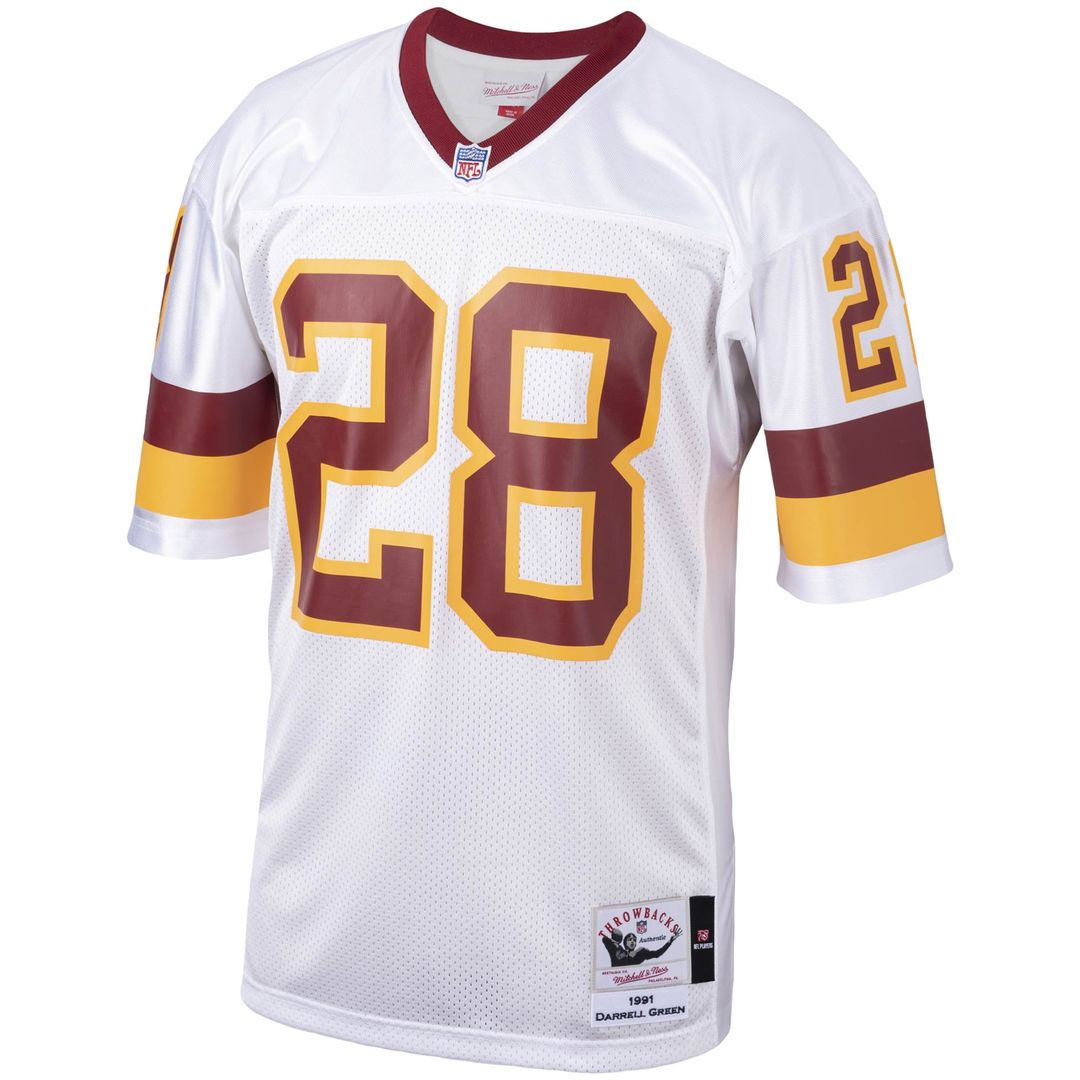 Washington Commanders Washington Football Team 1991 Darrell Green Mitchell & Ness Authentic Throwback Retired Player Jersey - White