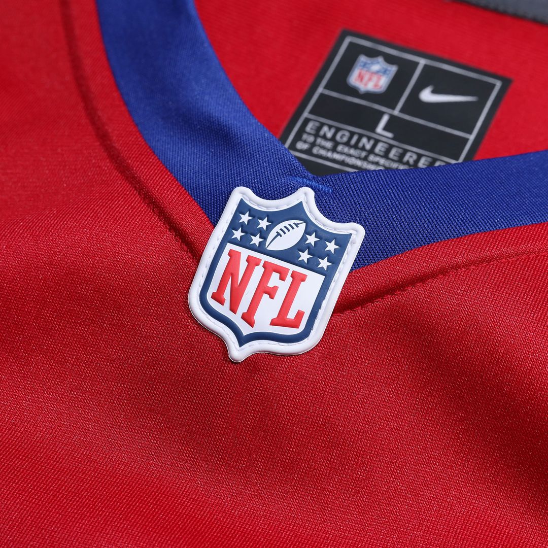 New York Giants Jaxson Dart Nike Alternate Century Red Game Jersey - Red