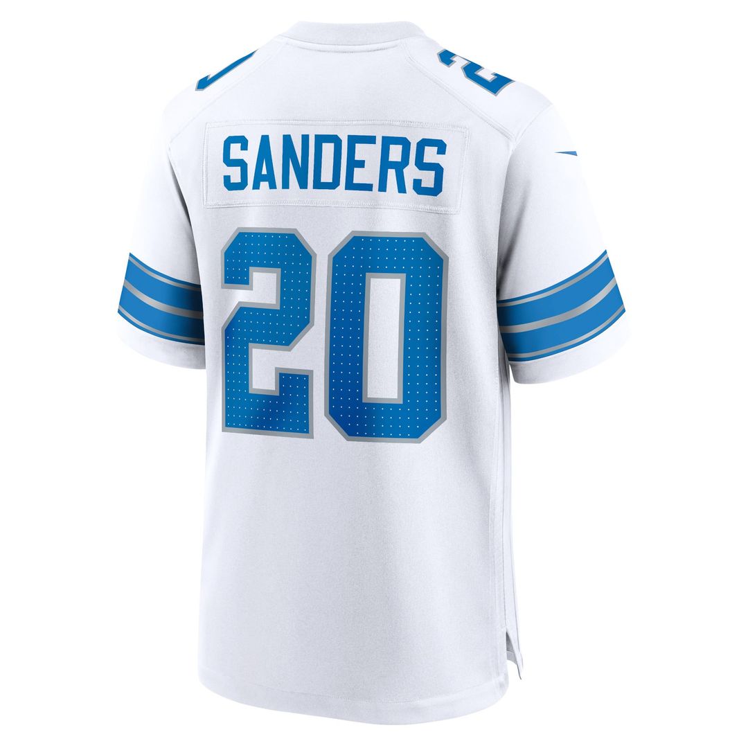 Detroit Lions Barry Sanders Nike Retired Player Game Jersey - Blue