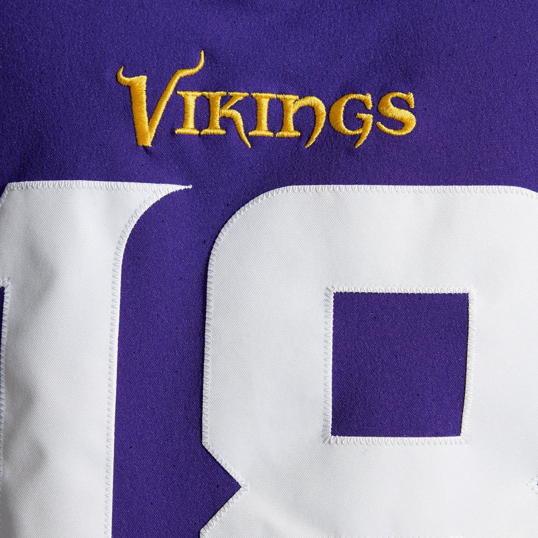 Minnesota Vikings Justin Jefferson Nike Team Vapor F.U.S.E. Elite Jersey - Purple