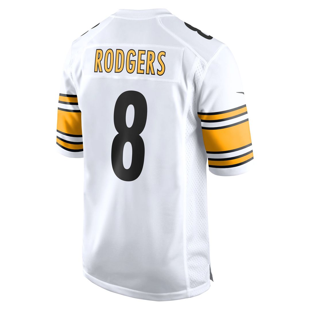 Pittsburgh Steelers Aaron Rodgers Nike Game Jersey - White