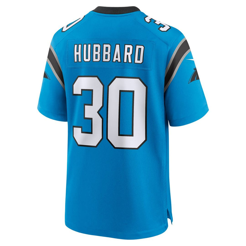 Carolina Panthers Chuba Hubbard Nike Alternate Game Jersey - Blue