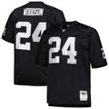 Las Vegas Raiders Charles Woodson Mitchell & Ness Big & Tall 1998 Retired Player Replica Jersey - Black