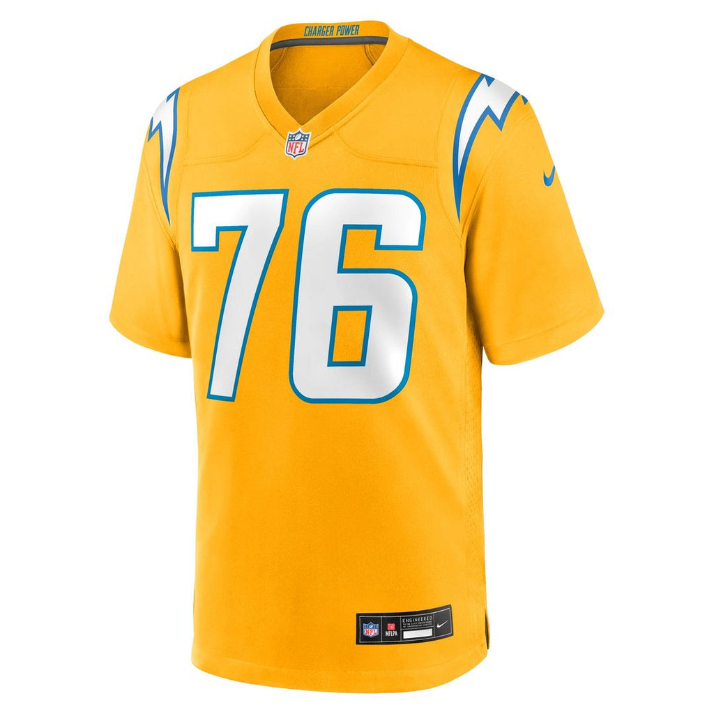 Los Angeles Chargers Joe Alt Nike Alternate Charger Power Game Player Jersey - Gold