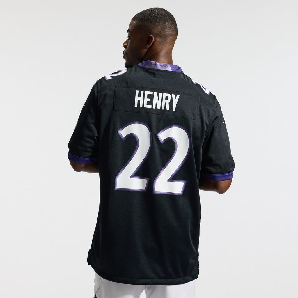 Baltimore Ravens Derrick Henry Nike Alternate Game Jersey - Black