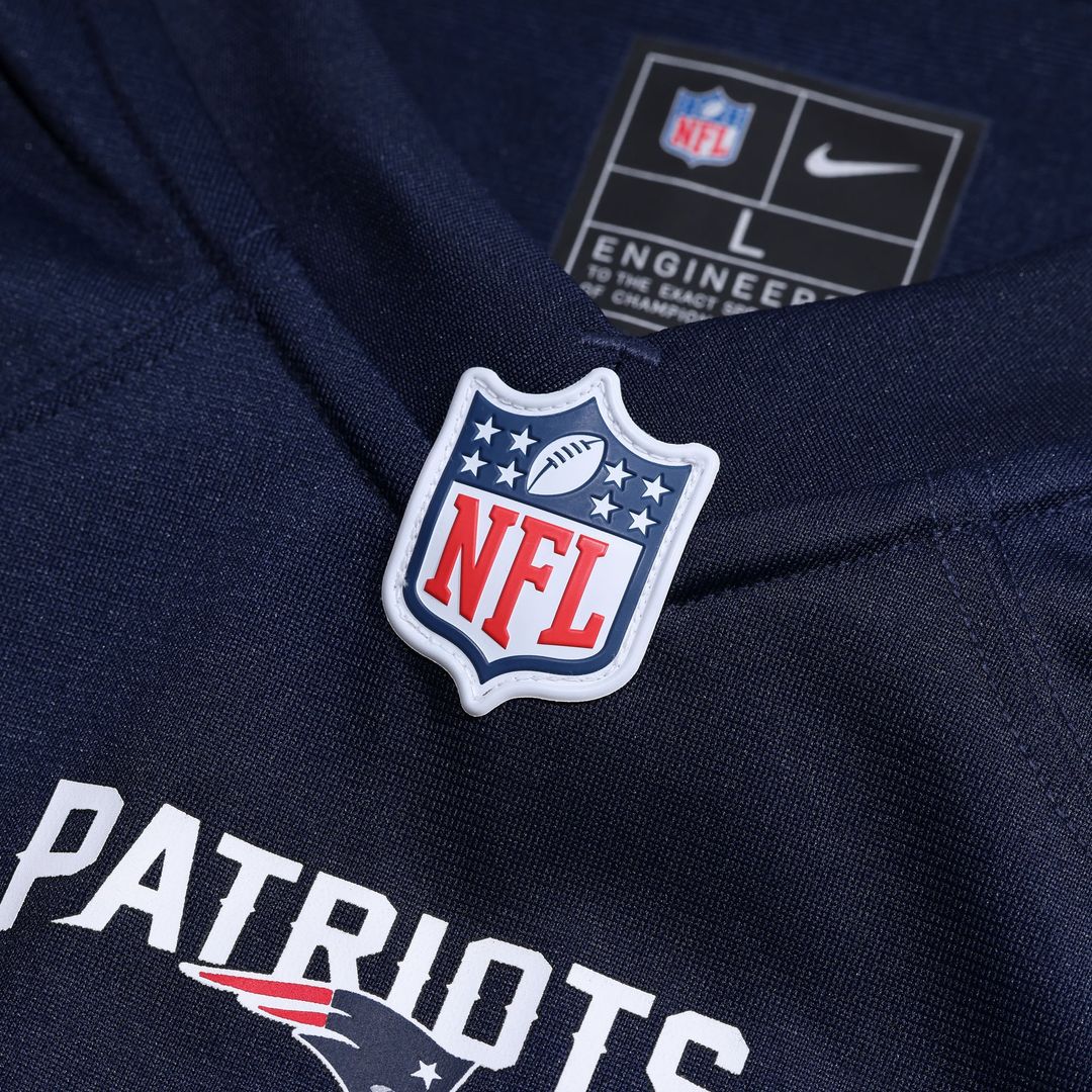 New England Patriots Efton Chism III Nike Team Game Jersey - Navy