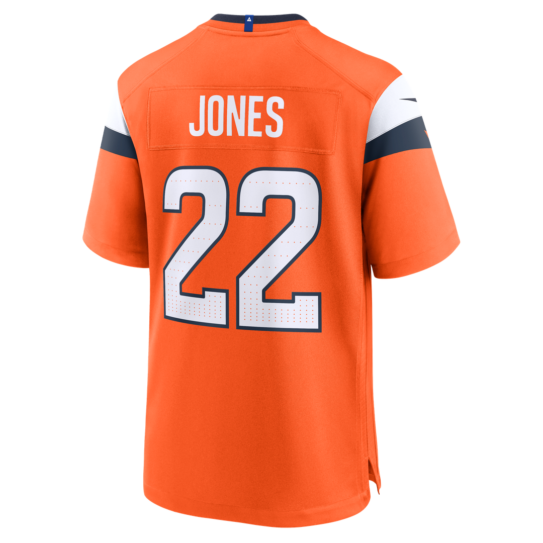 Denver Broncos Brandon Jones Nike Team Game Jersey - Orange