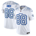 Buffalo Bills Dawson Knox Nike Rivalries Collection Stitched Limited Jersey - White