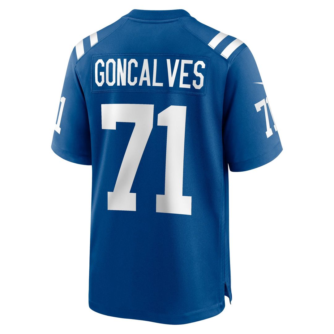 Indianapolis Colts Matt Goncalves Nike Game Jersey - Royal