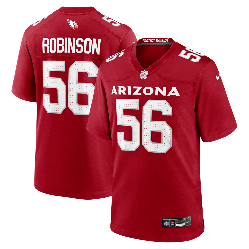 Arizona Cardinals Darius Robinson Nike Team Game Jersey - Cardinal