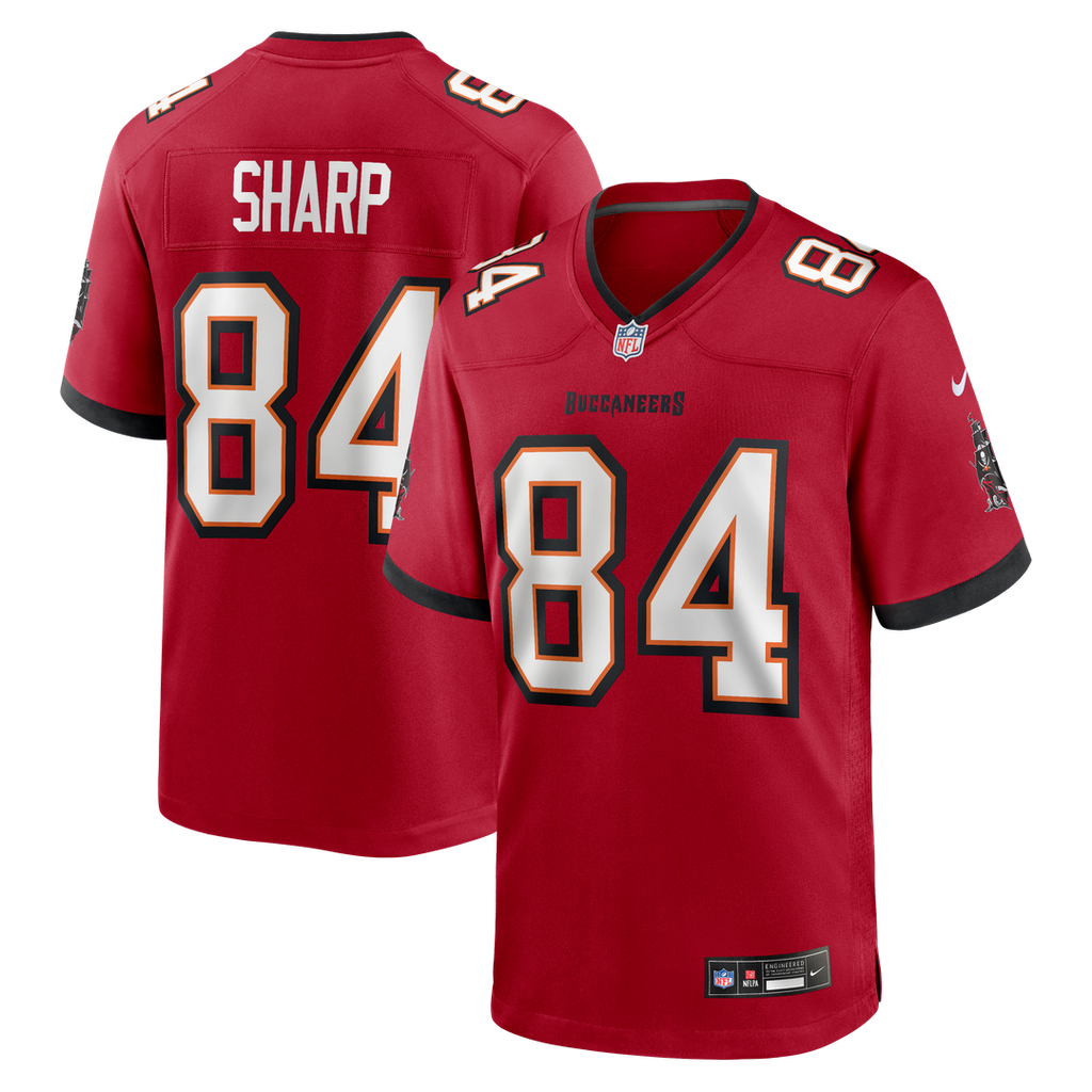Tampa Bay Buccaneers Bauer Sharp Nike Team Game Jersey - Red
