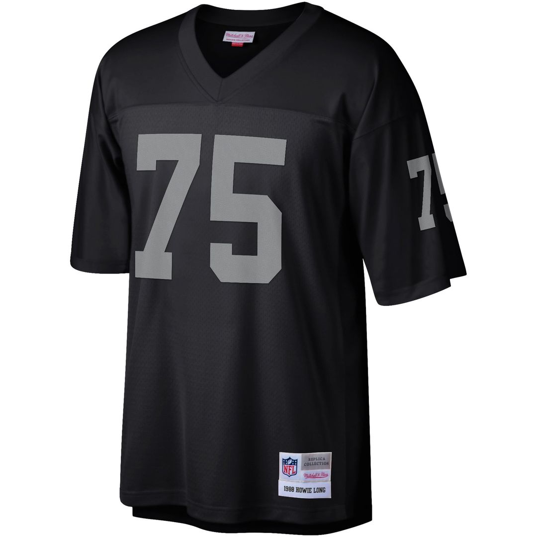 Las Vegas Raiders Howie Long Mitchell & Ness Legacy Replica Jersey - Black