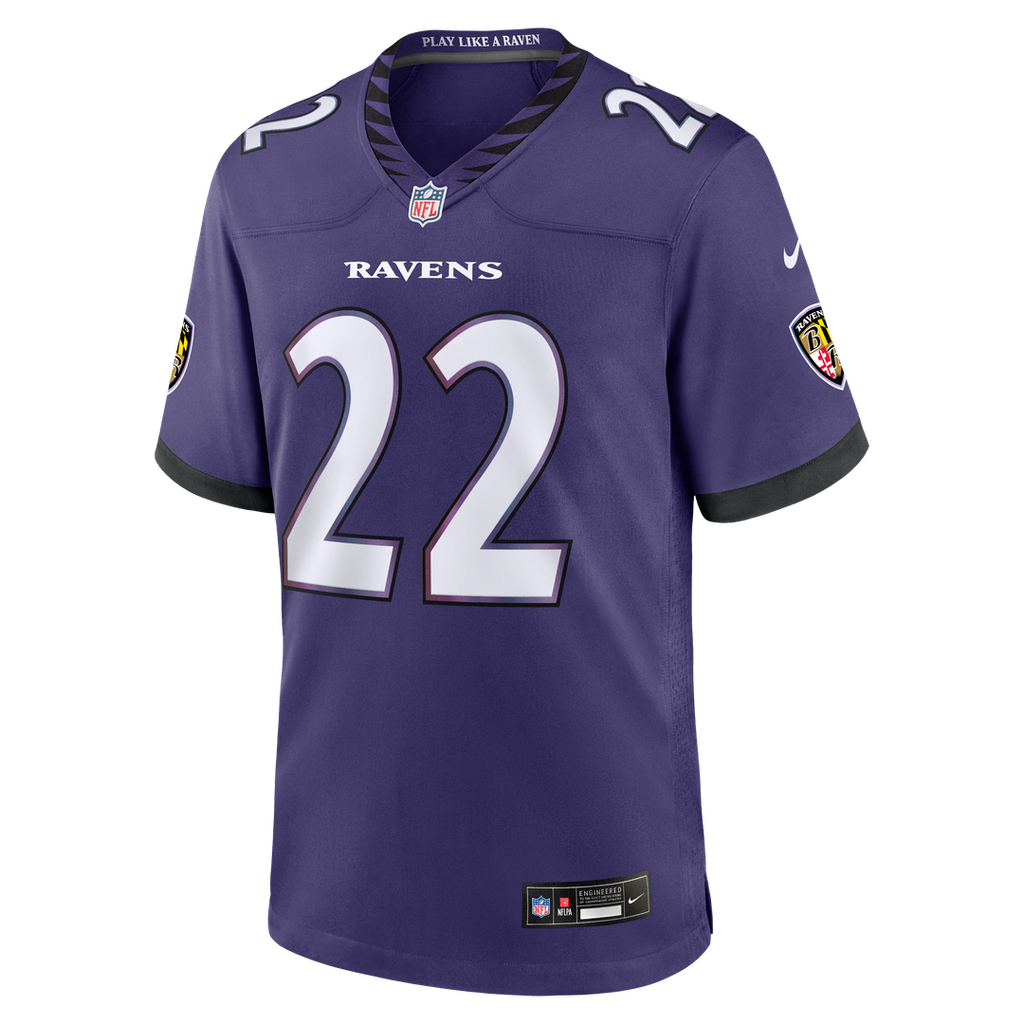Baltimore Ravens Derrick Henry Nike Team Game Jersey - Purple
