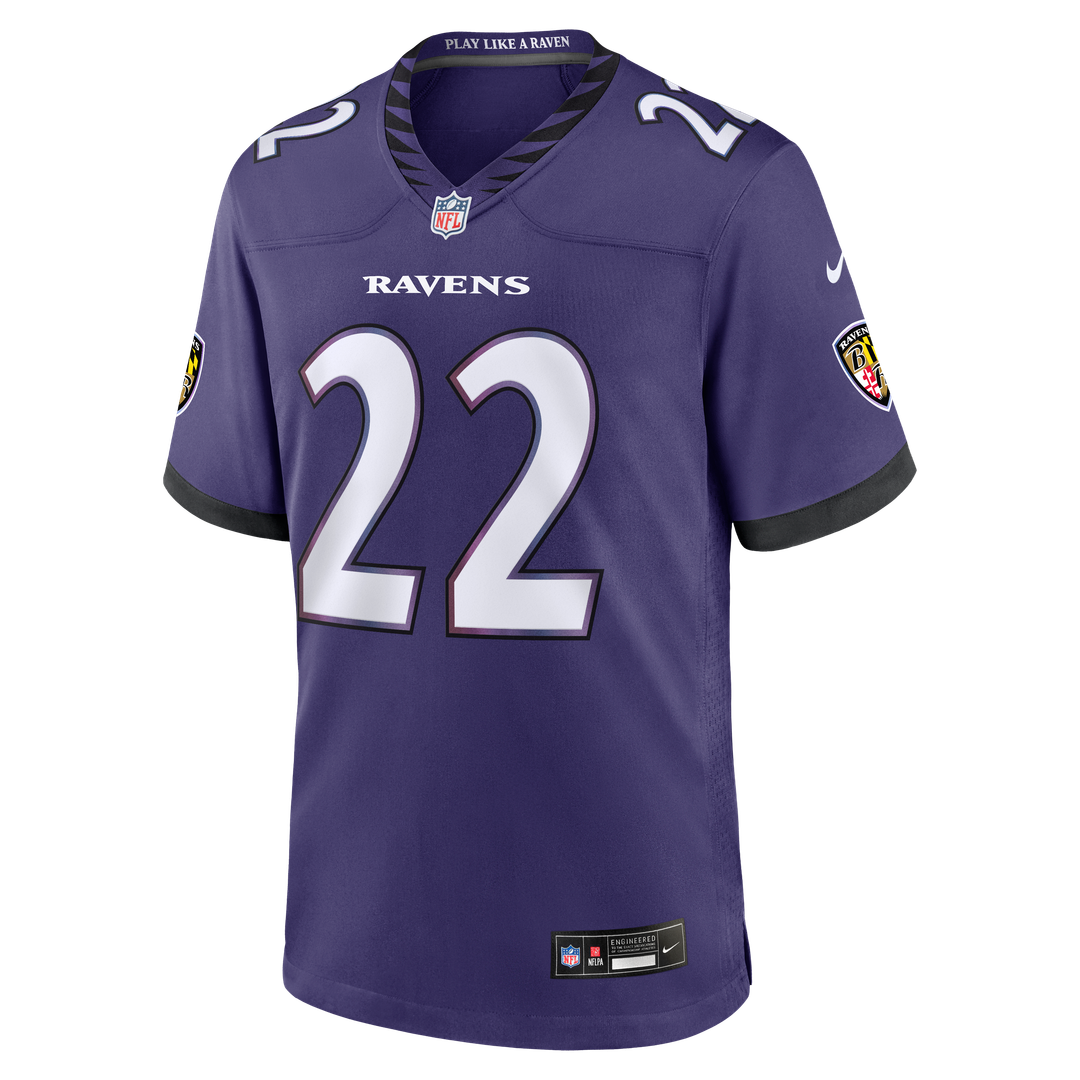 Baltimore Ravens Derrick Henry Nike Team Game Jersey - Purple
