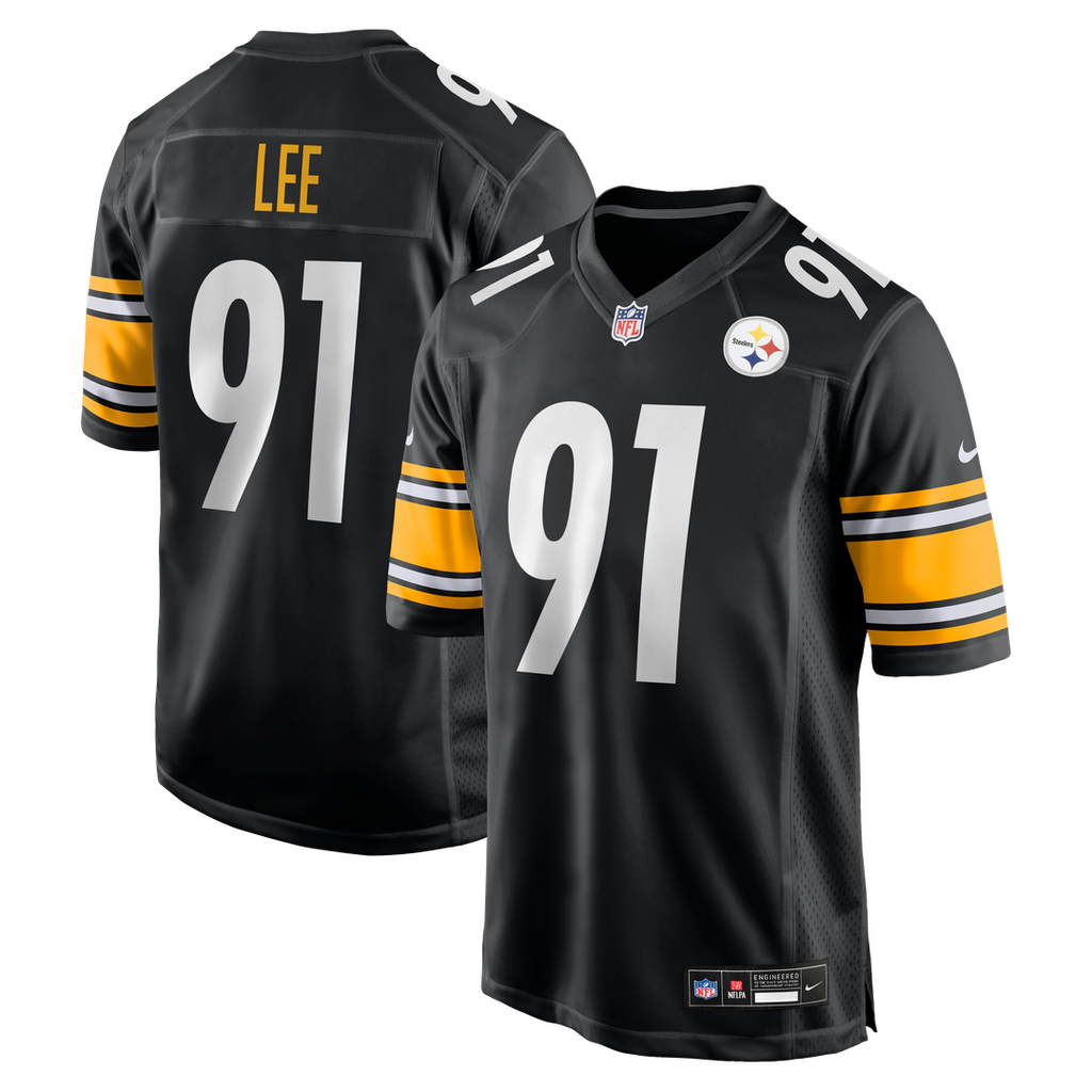 Pittsburgh Steelers Logan Lee Nike Game Jersey - Black