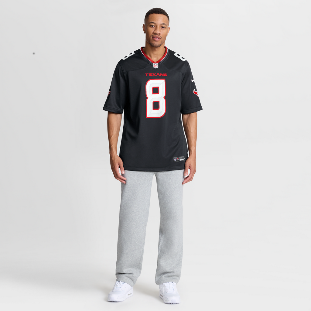 Houston Texans Cade Stover Nike Team Game Jersey - Navy