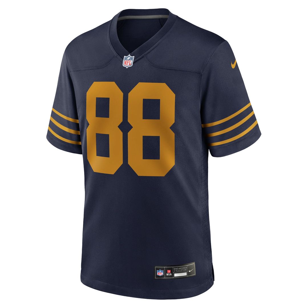 Green Bay Packers Luke Musgrave Nike The 1923 Classic Game Jersey - Navy