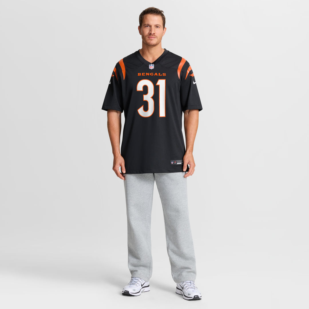 Cincinnati Bengals Ickey Woods Nike Retired Player Game Jersey - Black
