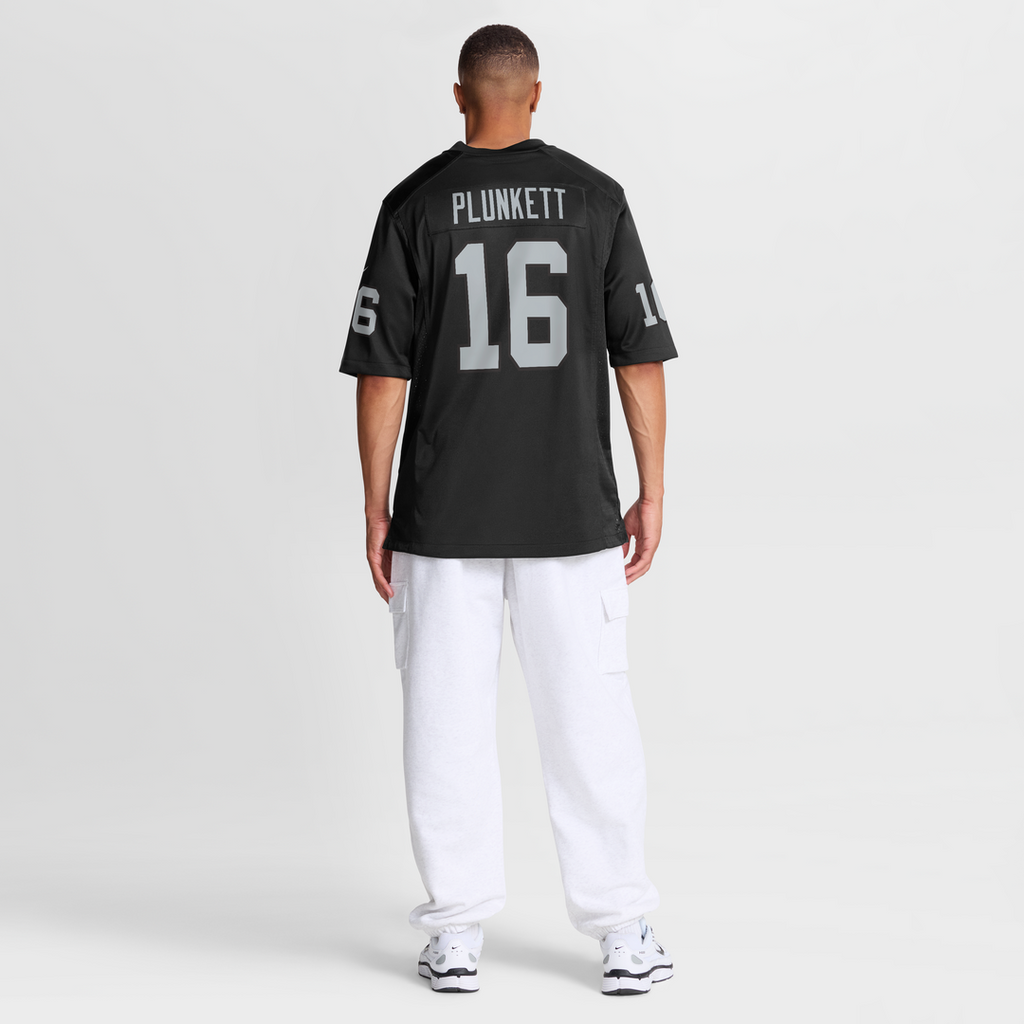 Las Vegas Raiders Jim Plunkett Nike Game Retired Player Jersey - Black