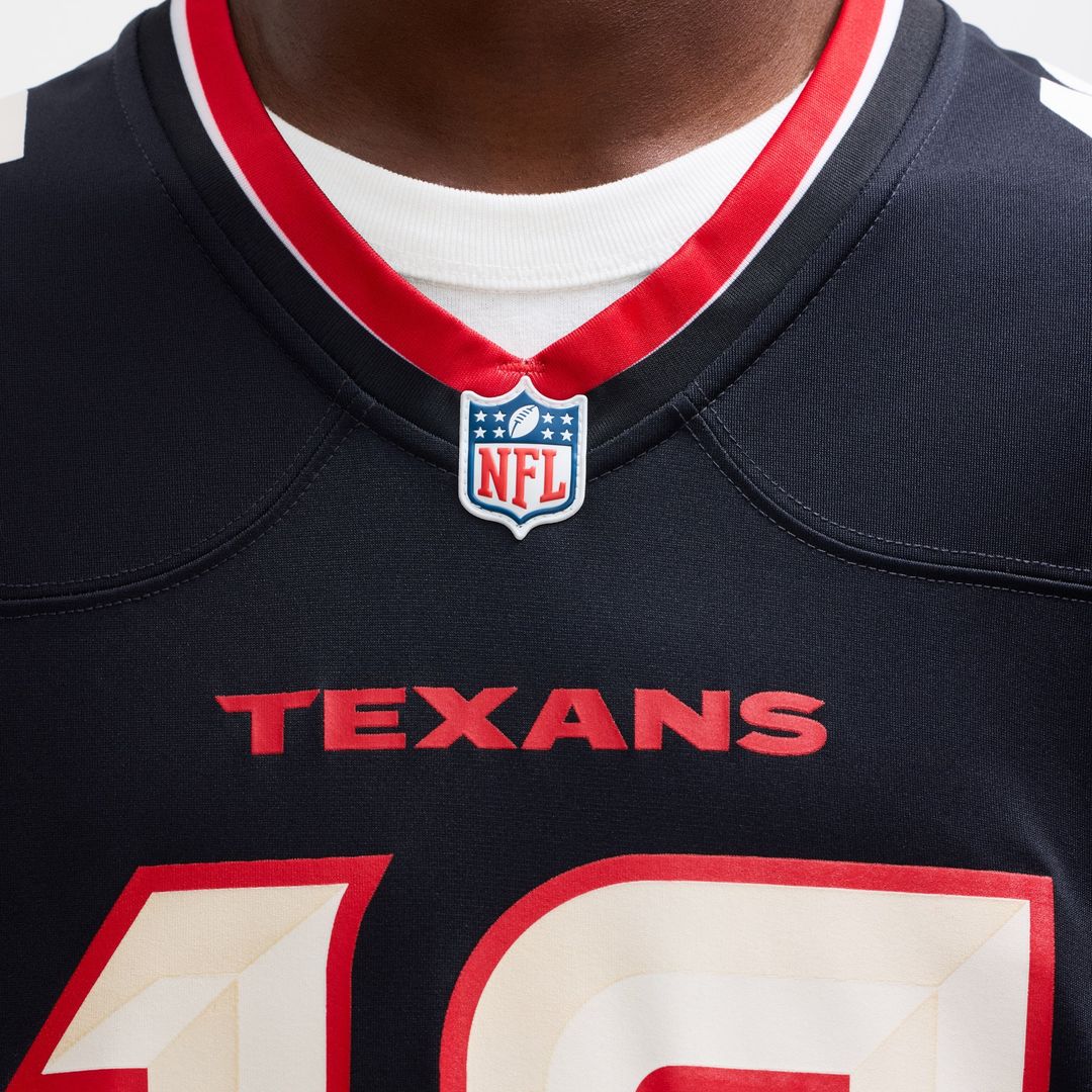 Houston Texans Nico Collins Nike Game Jersey - Navy